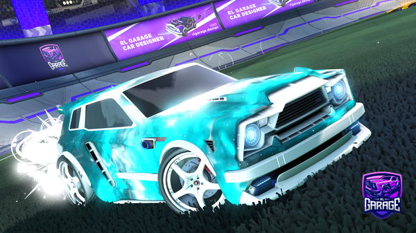 A Rocket League car design from Polarization3