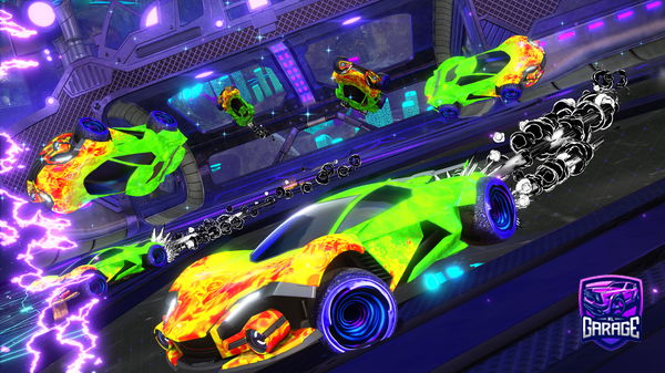 A Rocket League car design from bobatryu