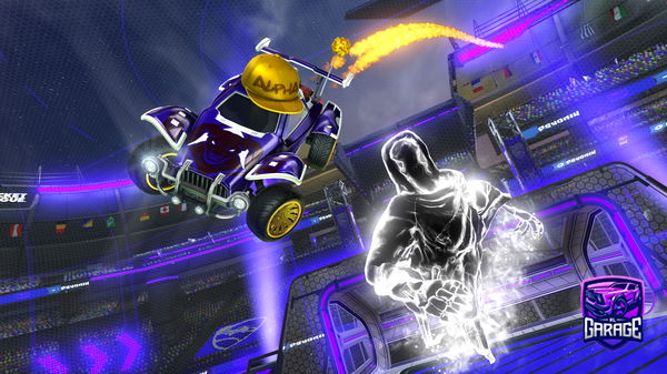 A Rocket League car design from vahuipon