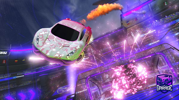 A Rocket League car design from arglz007