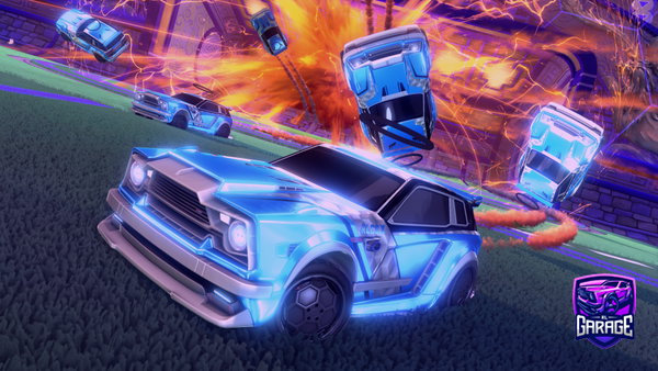 A Rocket League car design from LEO0815