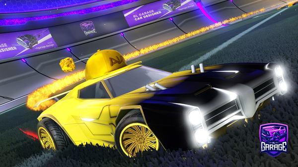 A Rocket League car design from Bramve