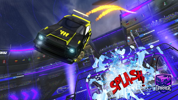 A Rocket League car design from ZXNYT