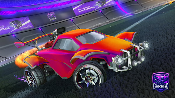 A Rocket League car design from Roteiro7176
