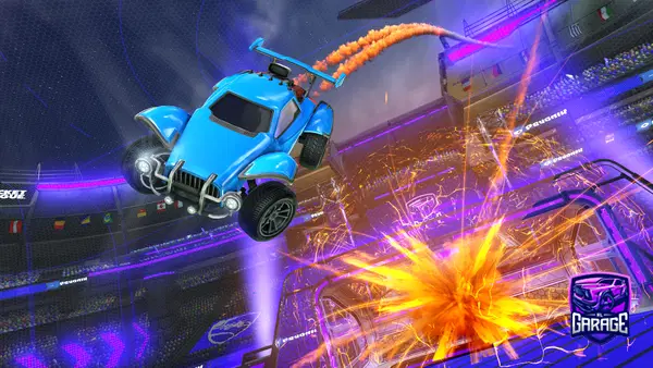 A Rocket League car design from zswtr