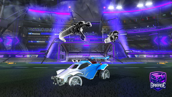 A Rocket League car design from Kwaknos045