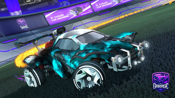 A Rocket League car design from starpupRL