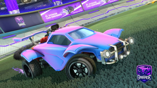 A Rocket League car design from sigmacruz