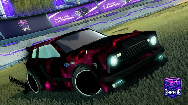 A Rocket League car design from 8bitzak