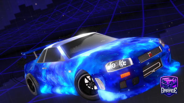 A Rocket League car design from frugelson
