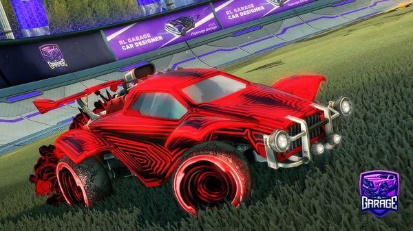 A Rocket League car design from DigitalLime3480