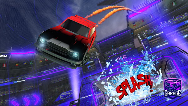 A Rocket League car design from Mate_xd72