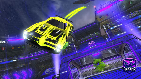 A Rocket League car design from megagamer1102