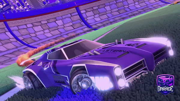 A Rocket League car design from Tcgrayan