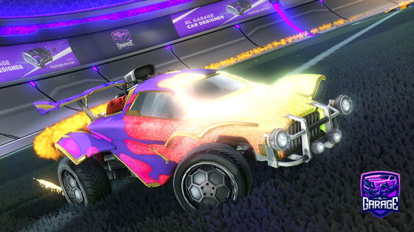 A Rocket League car design from BeansterRL