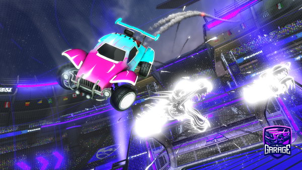 A Rocket League car design from FizzMonkey98