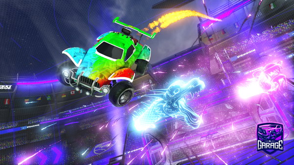 A Rocket League car design from r0nald07
