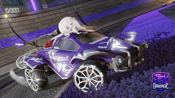 A Rocket League car design from ZShenmueZ