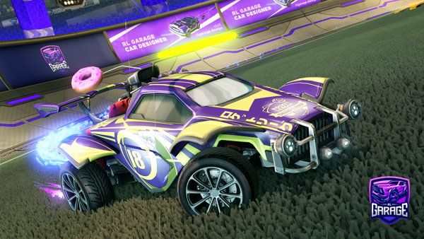 A Rocket League car design from -_ANIXX_-
