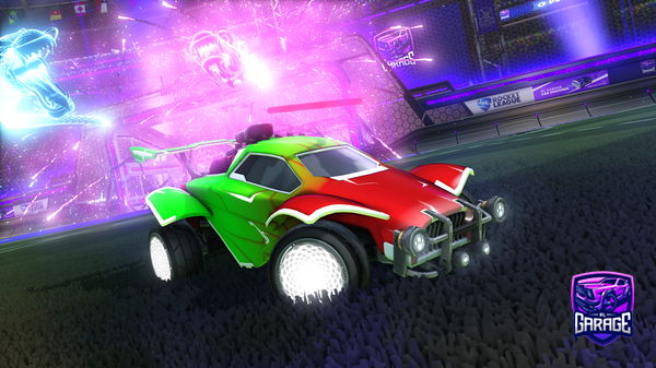 A Rocket League car design from Panchoceja