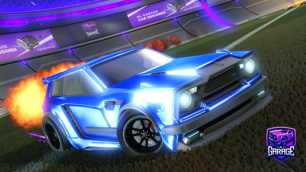 A Rocket League car design from MarnixPro