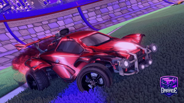 A Rocket League car design from DesirousVoice84