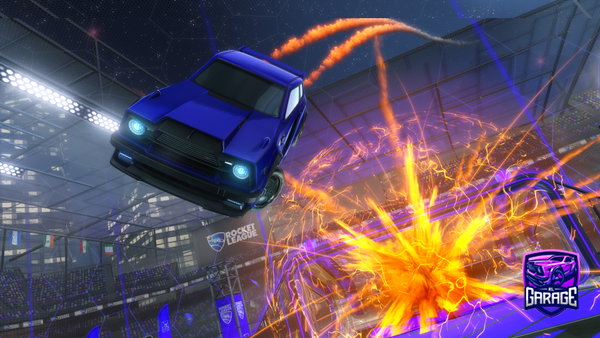 A Rocket League car design from Kris_09