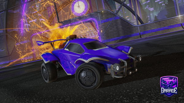 A Rocket League car design from Al45