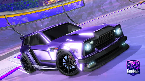 A Rocket League car design from nrg_kuxir