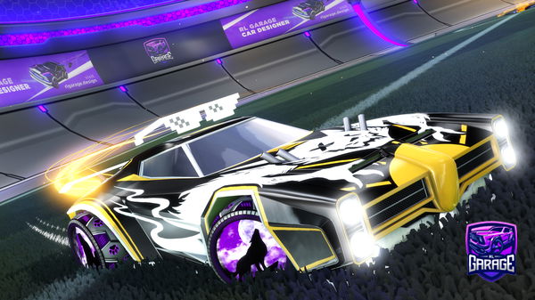 A Rocket League car design from Casnii