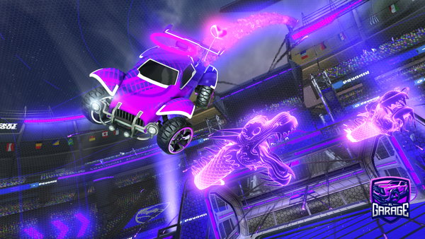 A Rocket League car design from titidu13