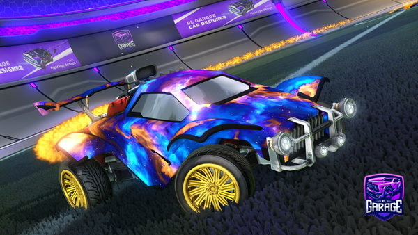A Rocket League car design from Alphxzx
