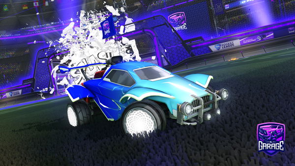 A Rocket League car design from Fastwhiteguy