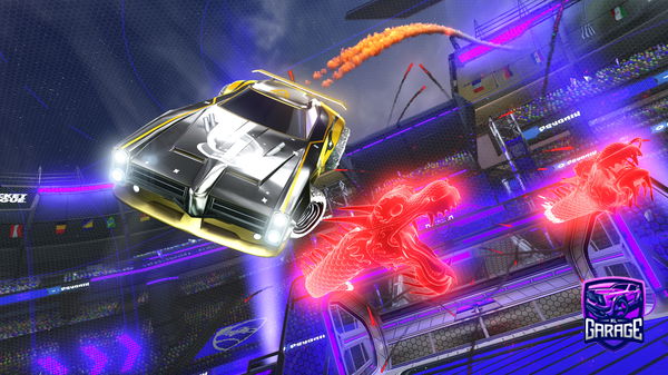 A Rocket League car design from Coolgamer007