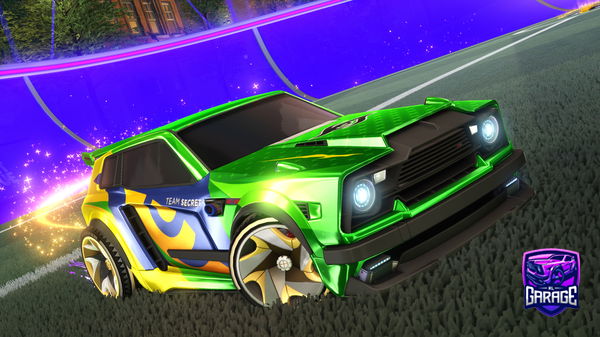 A Rocket League car design from T3cno17