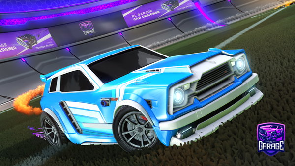 A Rocket League car design from DeLos_63