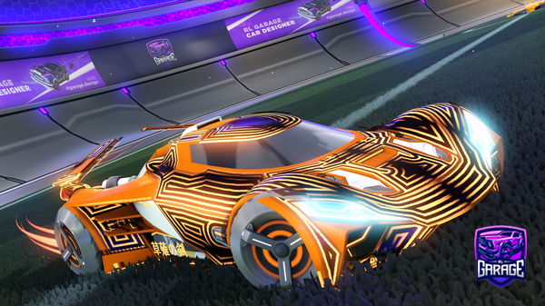A Rocket League car design from Colognekid