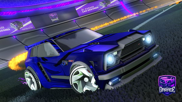 A Rocket League car design from Foo515