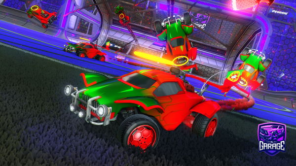 A Rocket League car design from morrubchen