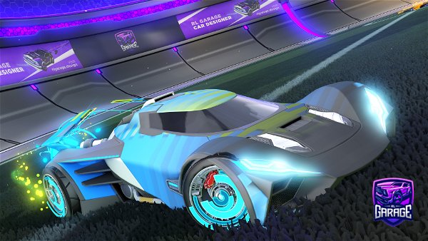 A Rocket League car design from Android6543