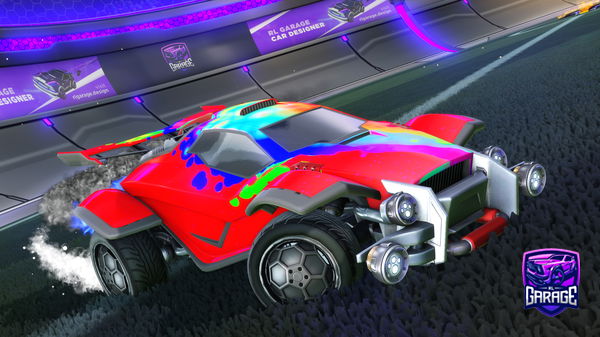 A Rocket League car design from Maliketh