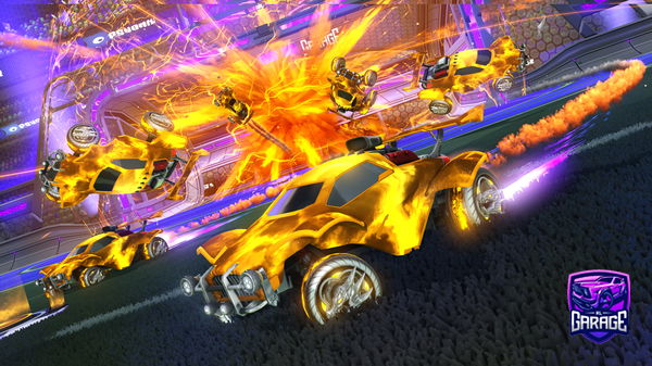 A Rocket League car design from 4L1