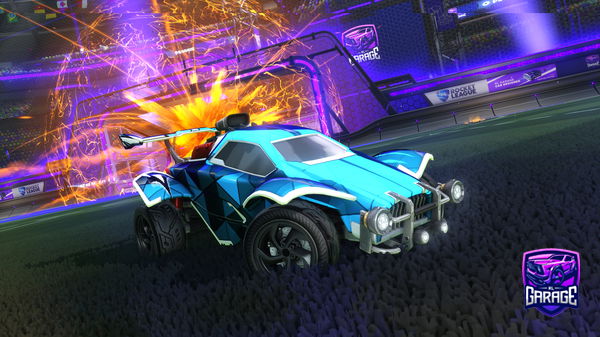 A Rocket League car design from slime-climber