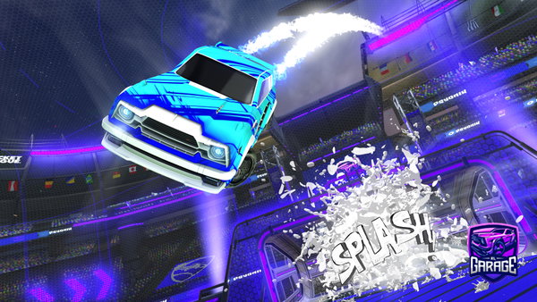 A Rocket League car design from pizzaboy300