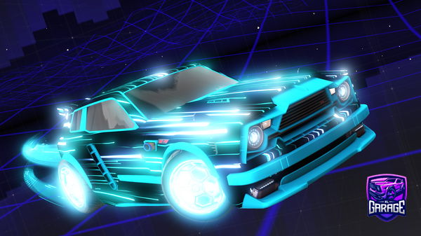 A Rocket League car design from wingfether