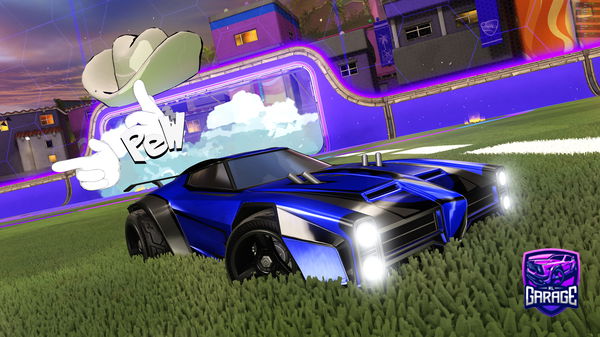 A Rocket League car design from MagicEagleYT
