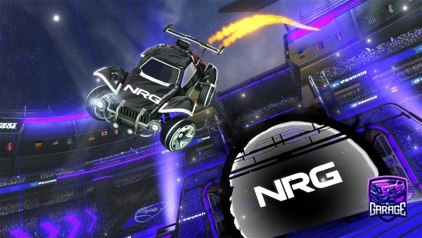 A Rocket League car design from IsiNRG137