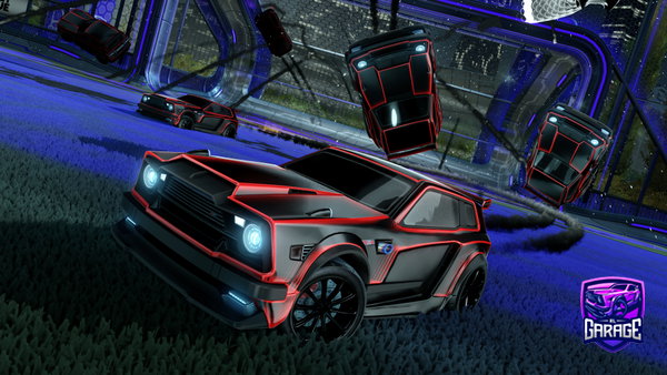 A Rocket League car design from Glmbeeteldor