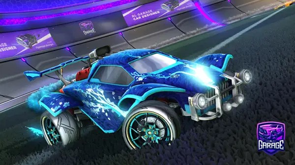 A Rocket League car design from explodingfirefox