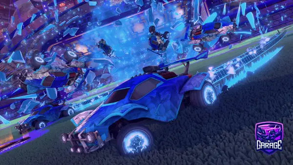 A Rocket League car design from PenguinLML